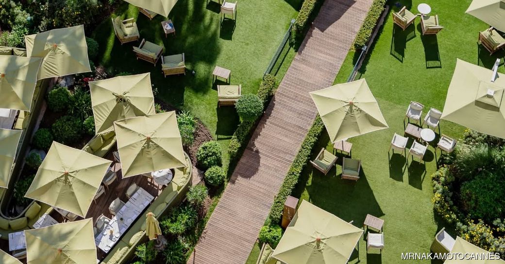 Mr Nakamoto Cannes aerial view