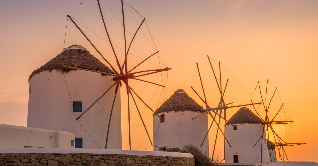 mykonos windmills