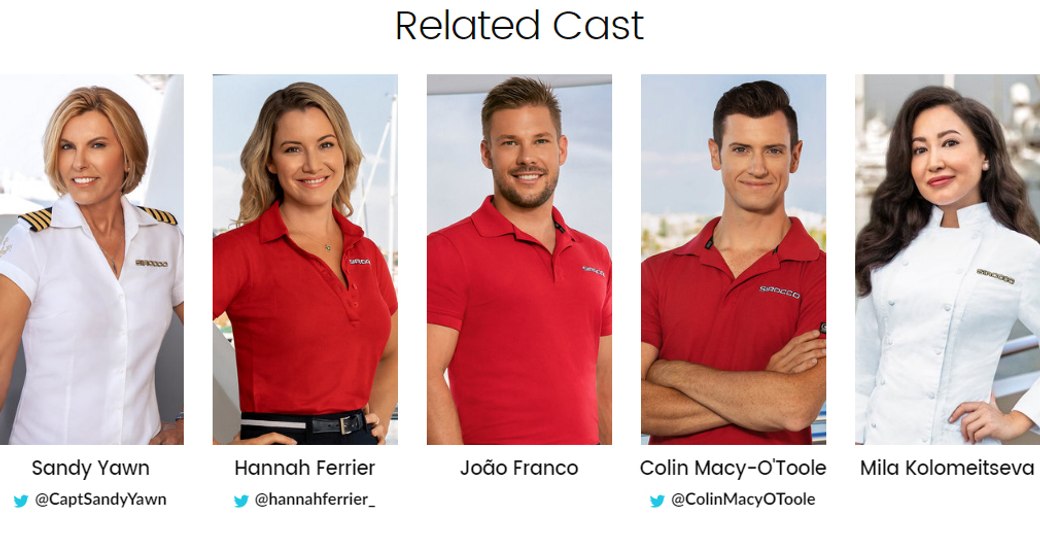 Below Deck season 4 cast members