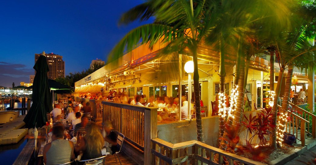 FLIBS Coconuts restaurant on the waterfront