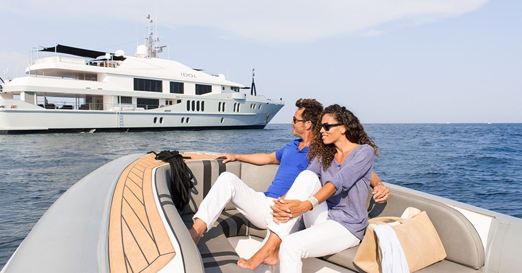 motor yacht IDOL available for luxury yacht charter in cannes for cannes film festival