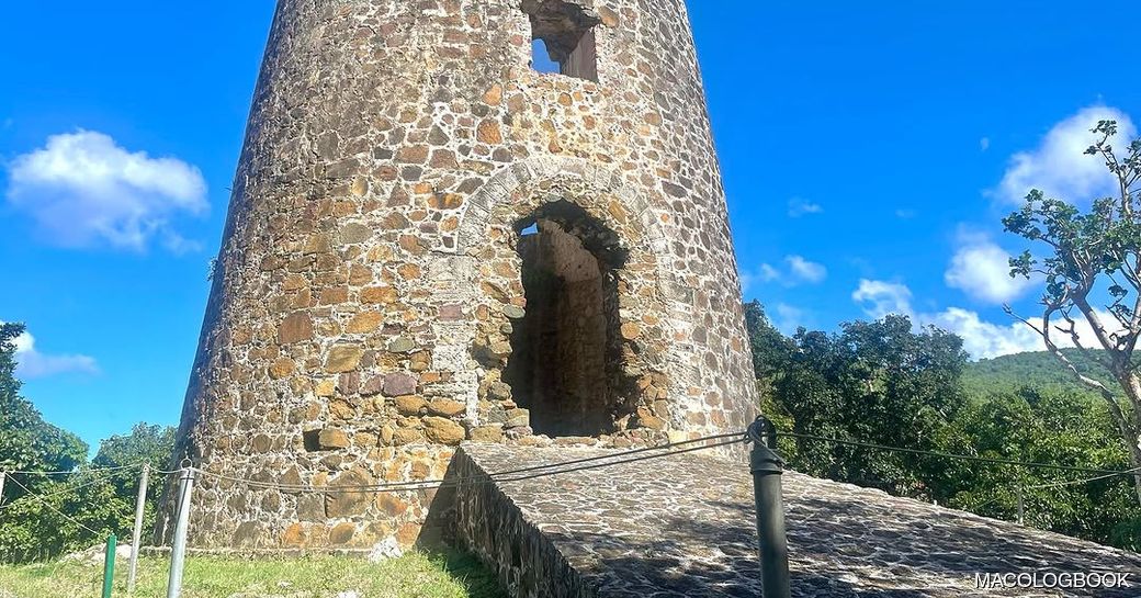 Mount Healthy National Park Tortola windmill