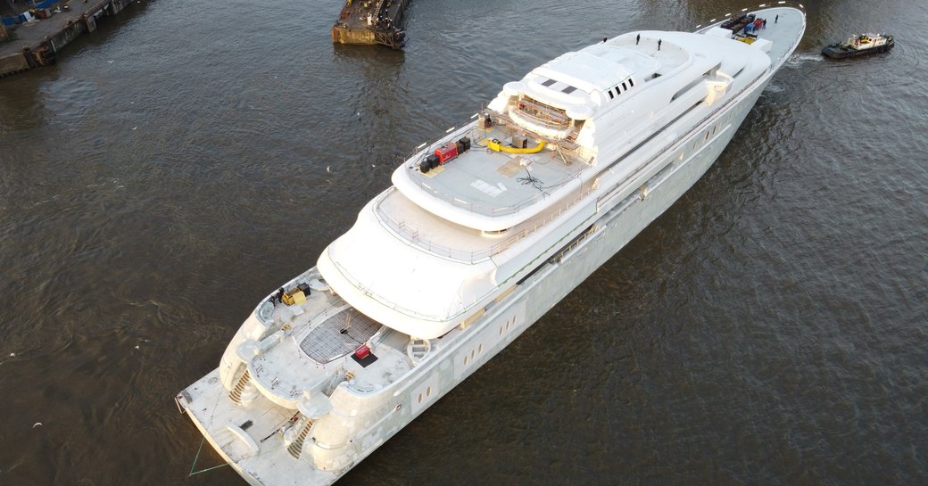 Technical launch of Lurssen's motor yacht OPERA