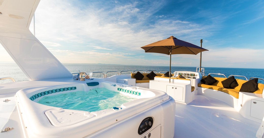 Shogun's sundeck Jacuzzi