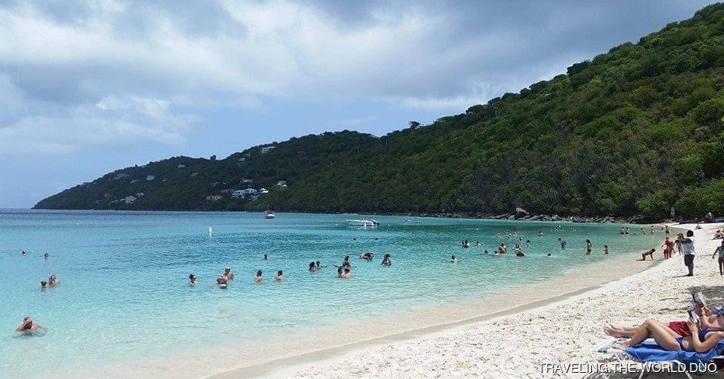 Magens Bay US Virgin Islands people