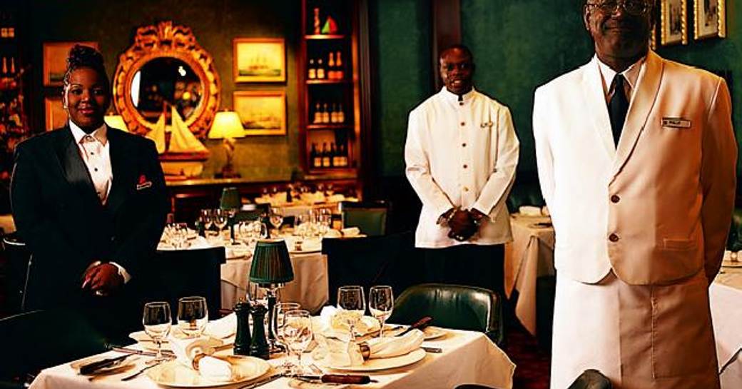Staff at the BAHAMIAN CLUB ready to welcome guests