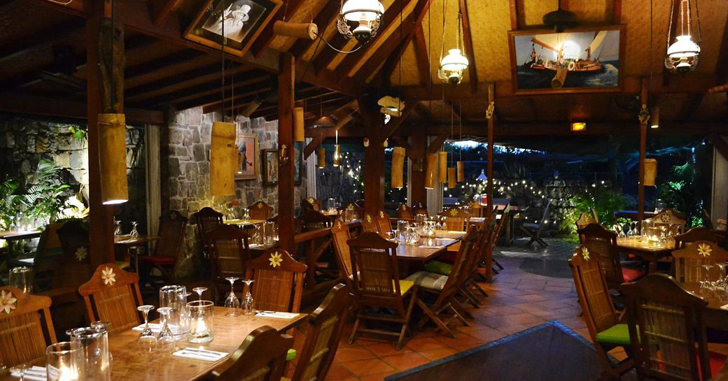 Eddy's restaurant in St Barts