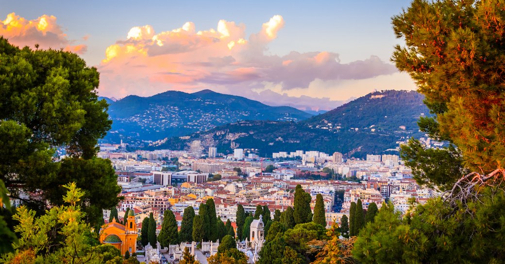 Nice France panorama