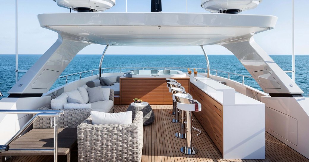 namaste yacht sundeck