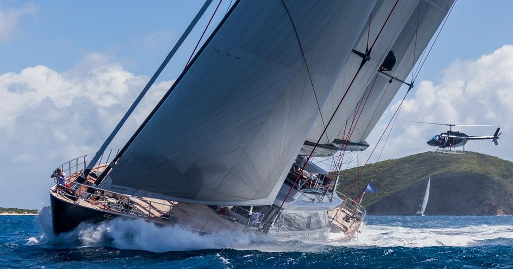 sailing yacht SEAHAWK at 2016's Loro Piana Caribbean Superyacht Regatta and Rendezvous 