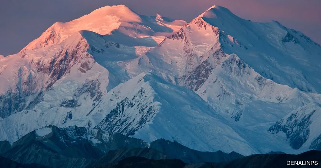 Denali National Park and Preserve snow-covered mountains