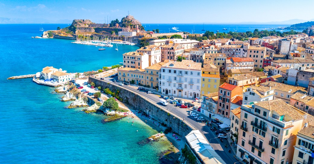 Corfu coastline