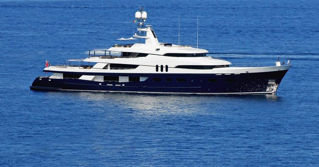 superyacht AMADEUS cruising in the Mediterranean 