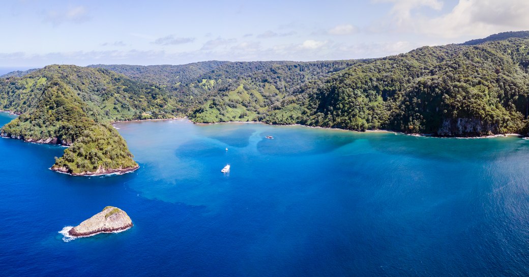 Lush Cocos Island in Costa Rica