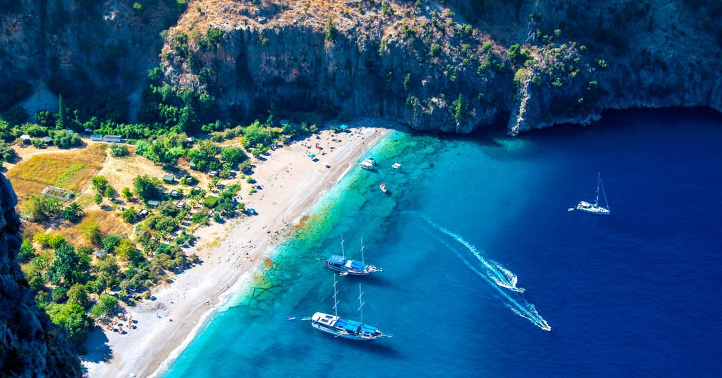 Butterfly valley in Turkey