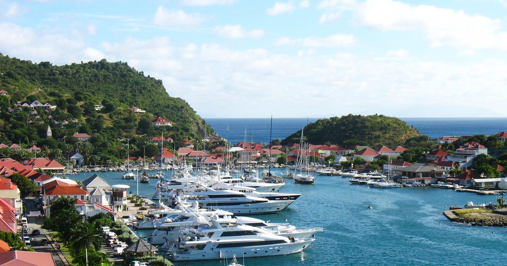 Gustavia Harbour in St Barts