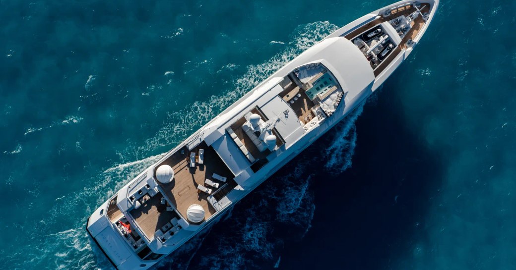 deck space onboard superyacht north star