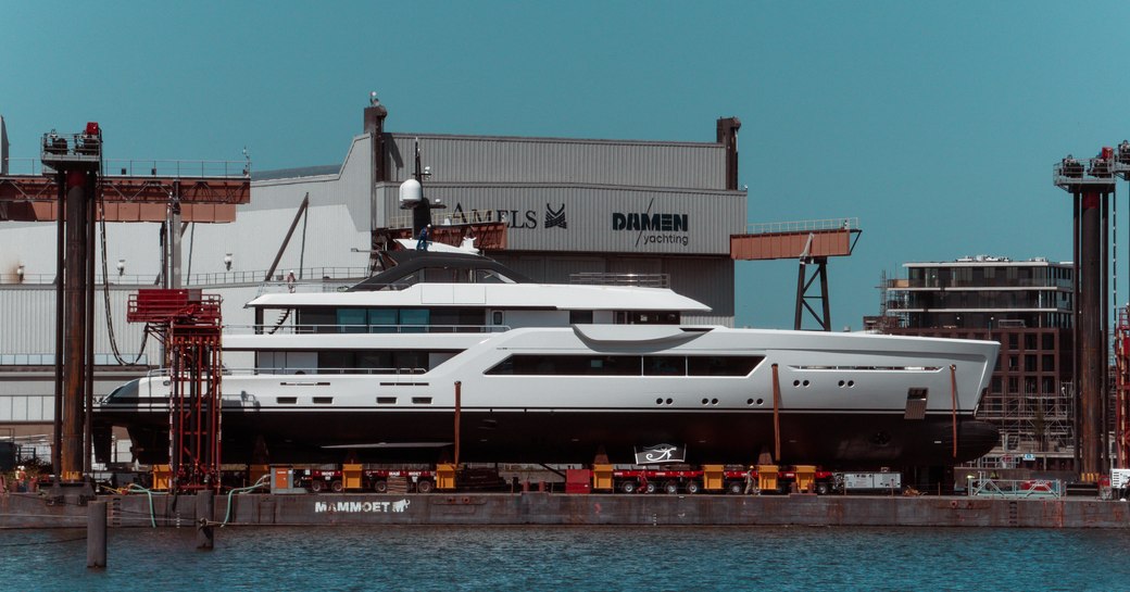 Launch of fourth Amels 60 hull