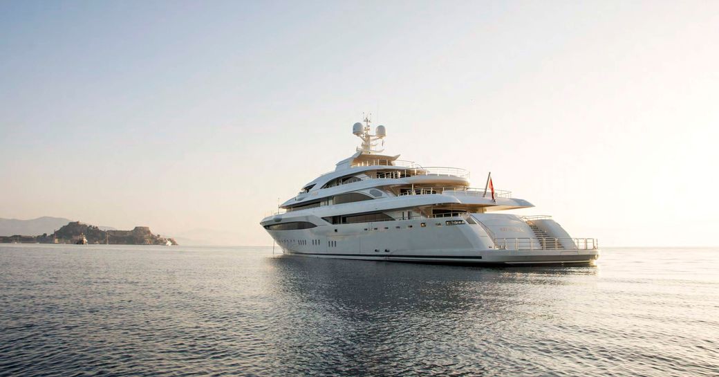 Golden Yachts superyacht O'PTASIA underway