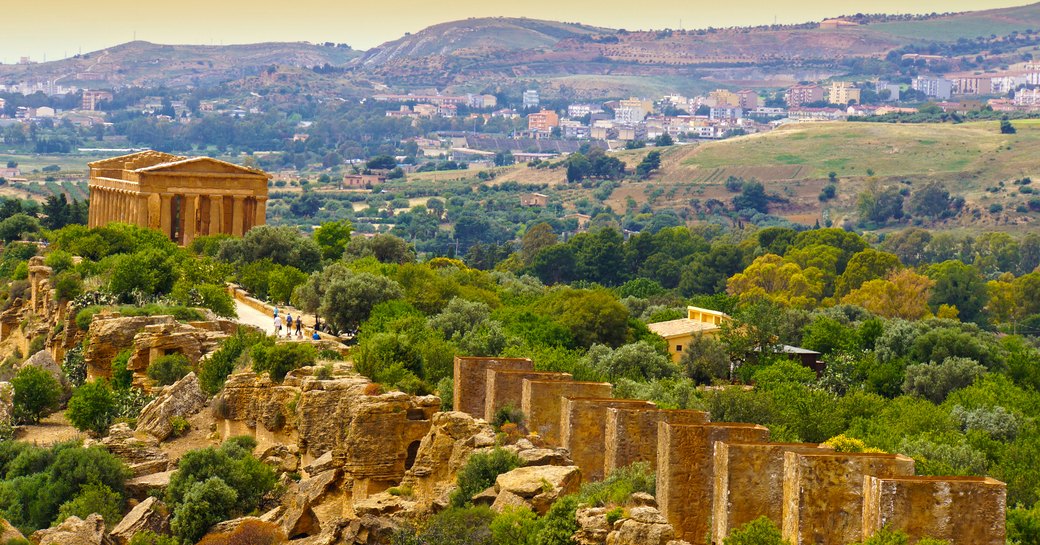 Valley of Temples in Sicily, Italy