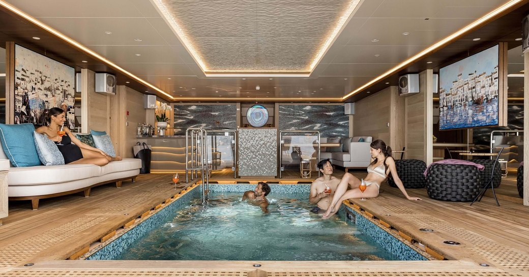 superyacht victorious beach club
