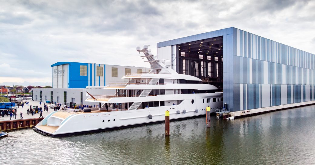 Feadship launch yacht BLISS