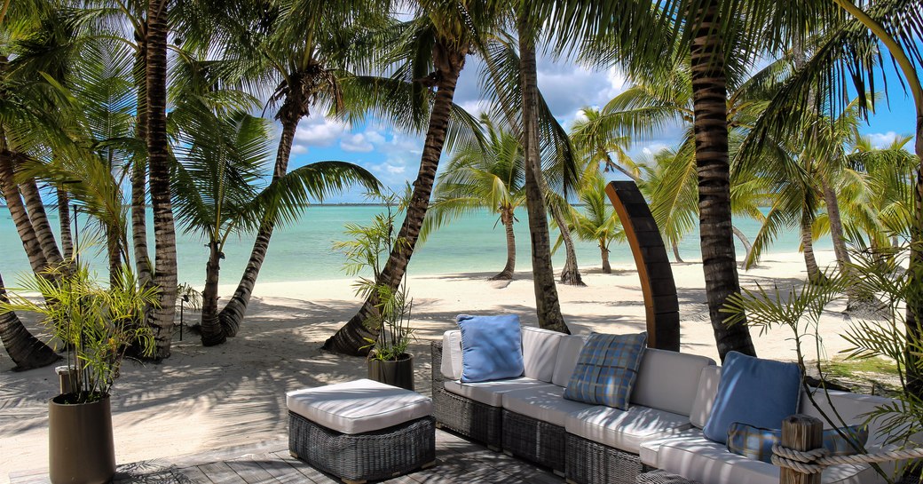 Pretty beach on Andros Island in the Bahamas