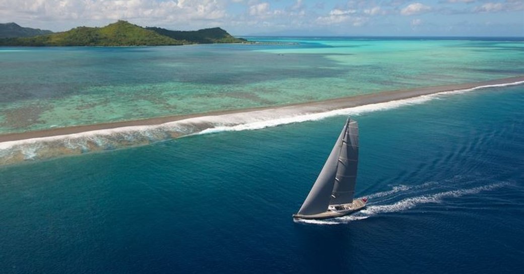 Sailing yacht SILVERTIP underway in New Zealand