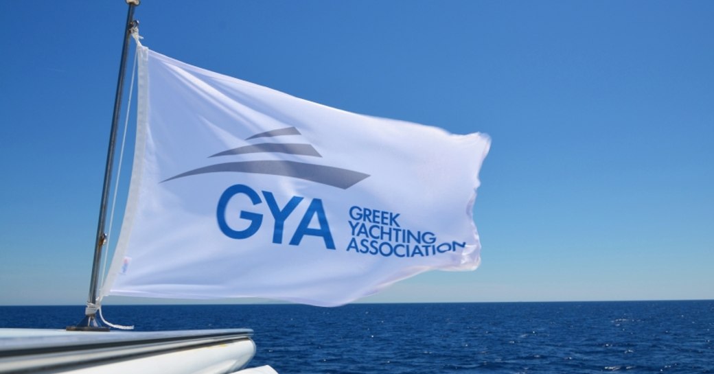 Greek Yachting Association Flag