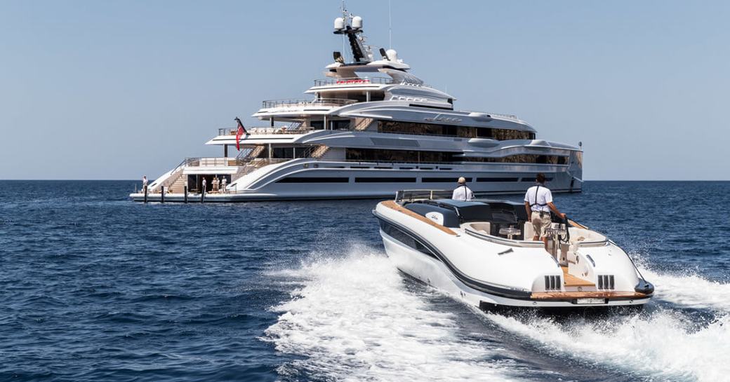 boat inside yacht