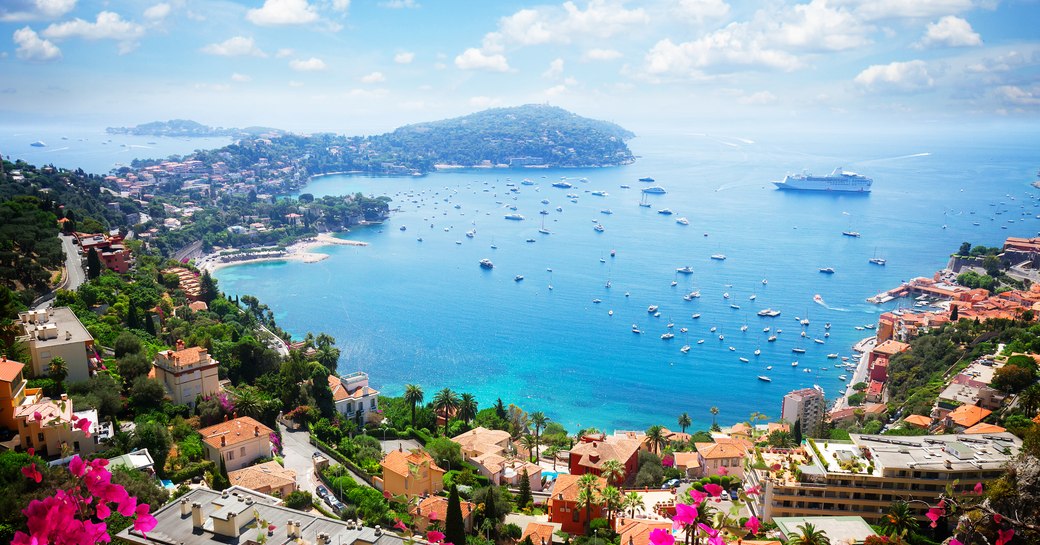 luxury yacht charter vacation in the south of france