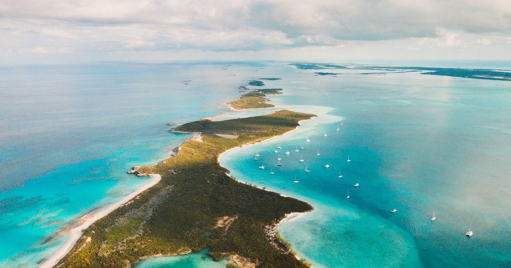 Abacos islands in the Bahamas