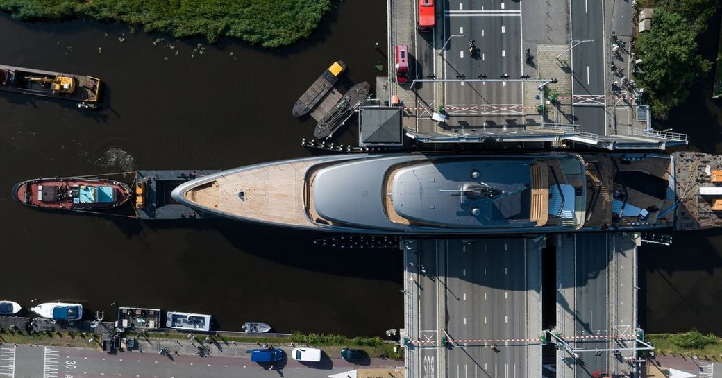 Feadship yacht 710, now OBSIDIAN