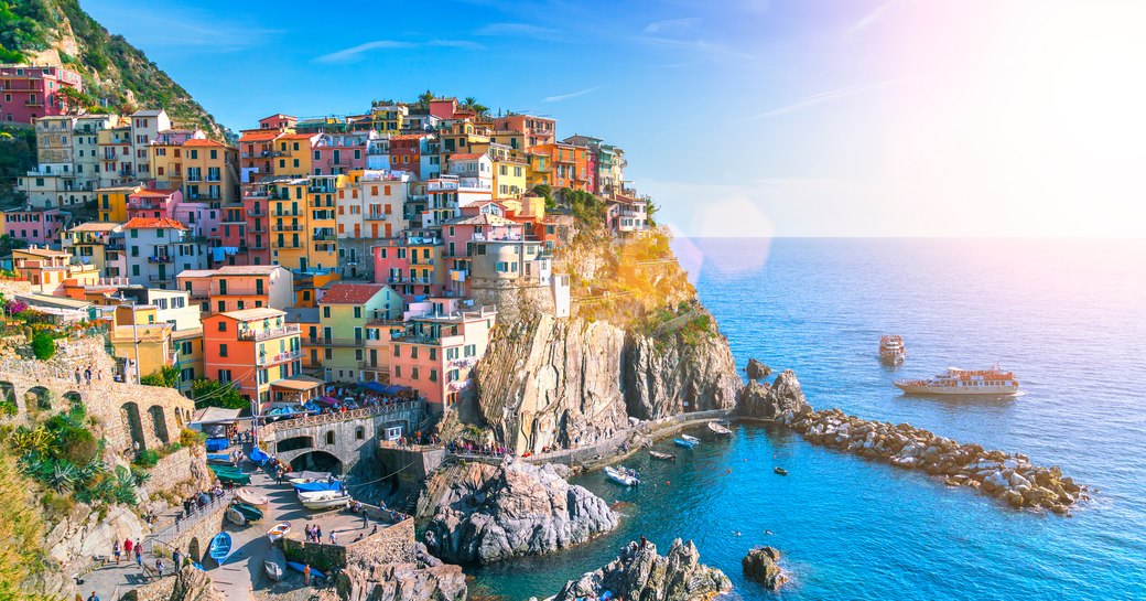 Popular charter destination of Italy