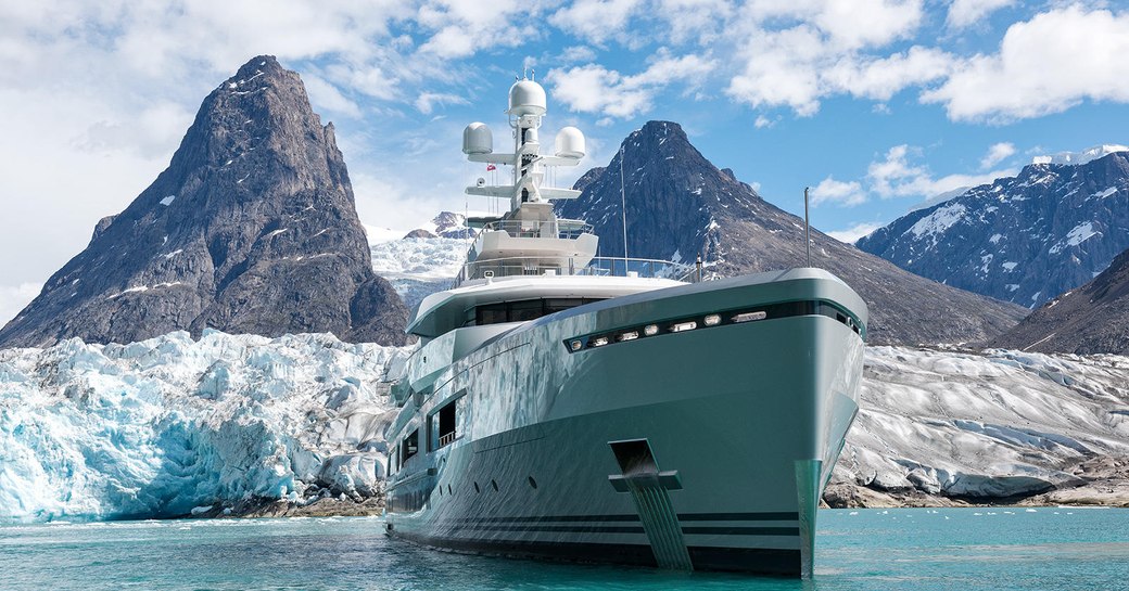 Superyacht CLOUDBREAK in the North Pole