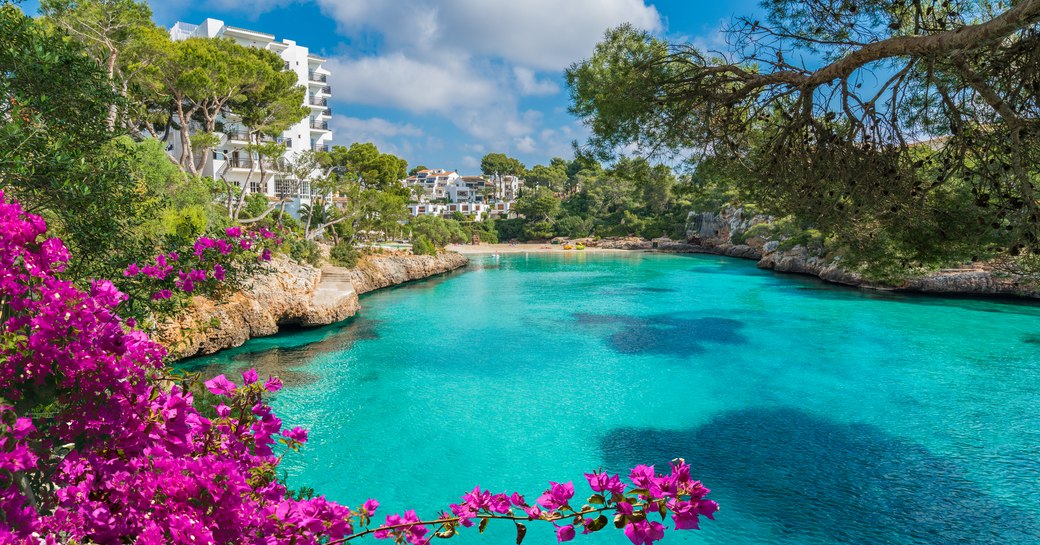 Cala D'Or Bay in Mallorca, Spain