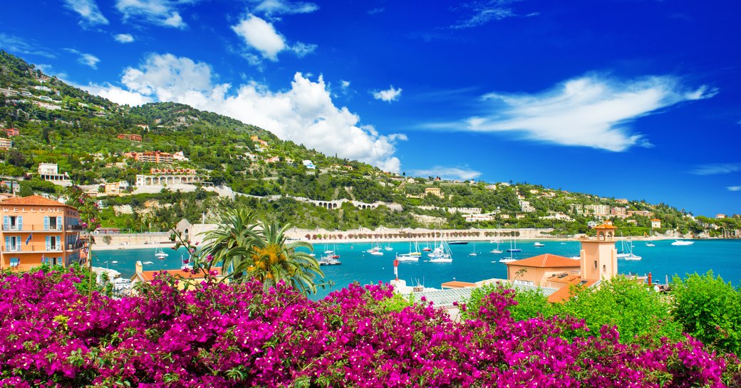 Coastline of Villefranche