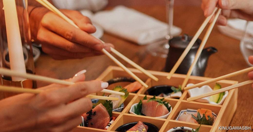 Kinugawa St Barts sushi box