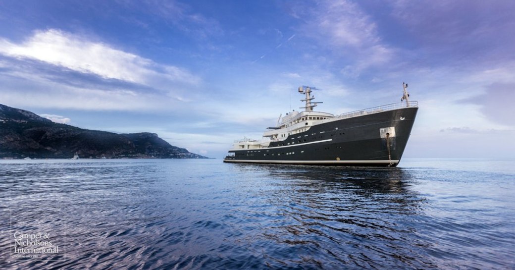 expedition yacht LEGEND cruises on charter in Antarctica