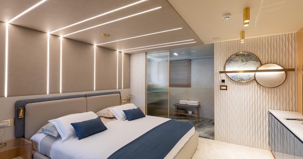 Cabin onboard charter yacht SCORPIOS