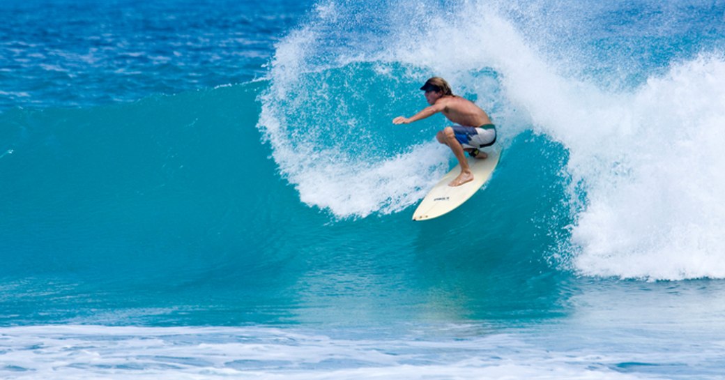 surfing at Apple Bay Beach