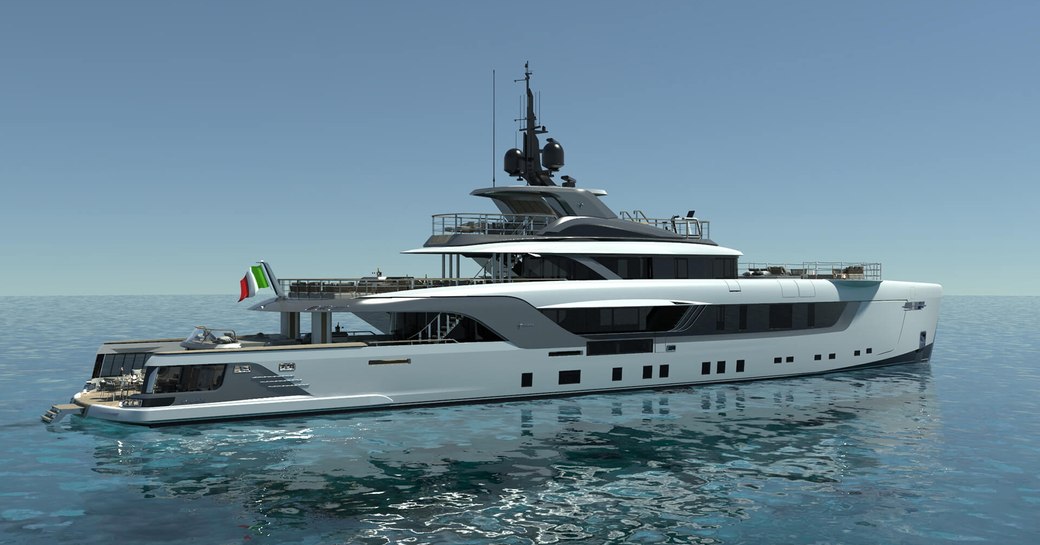 luxury superyacht geco launches