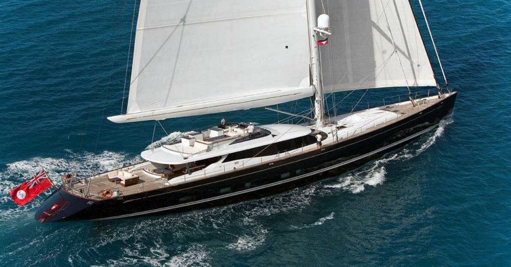 sailing yacht prana underway