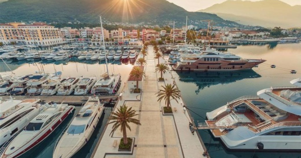 MYBA pop up charter show in Porto Montenegro 2015