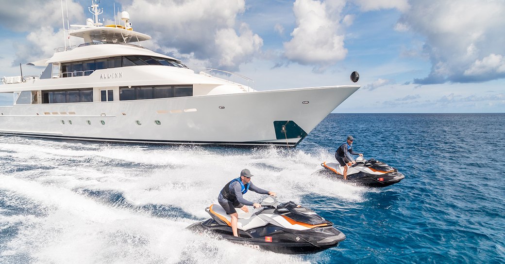 superyacht all inn water toys