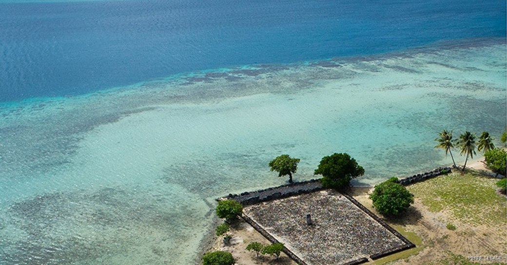 Marae Taputapuatea on the French Polynesian island of Raiatea