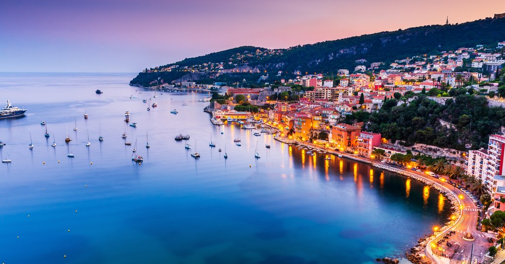 villefranche views at night