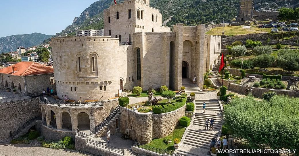Castle of Krujë exterior