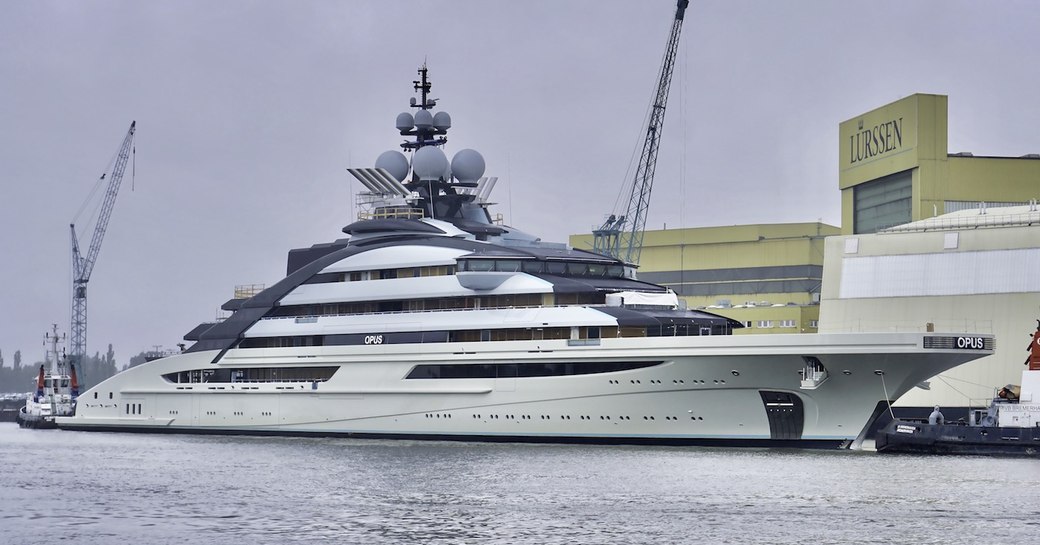 superyacht NORD at Lurssen facilities