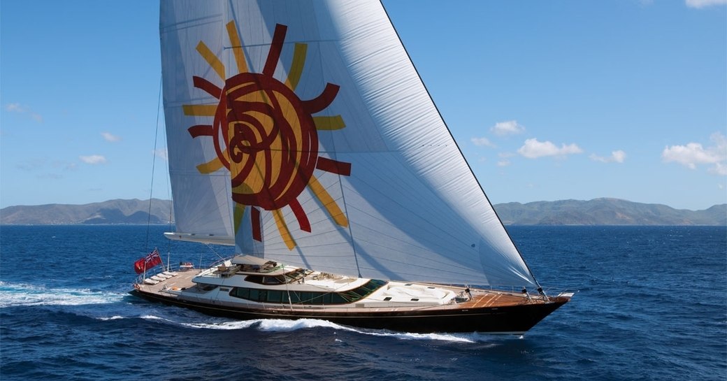 sailing yacht TIARA cruises on a charter vacation in Thailand